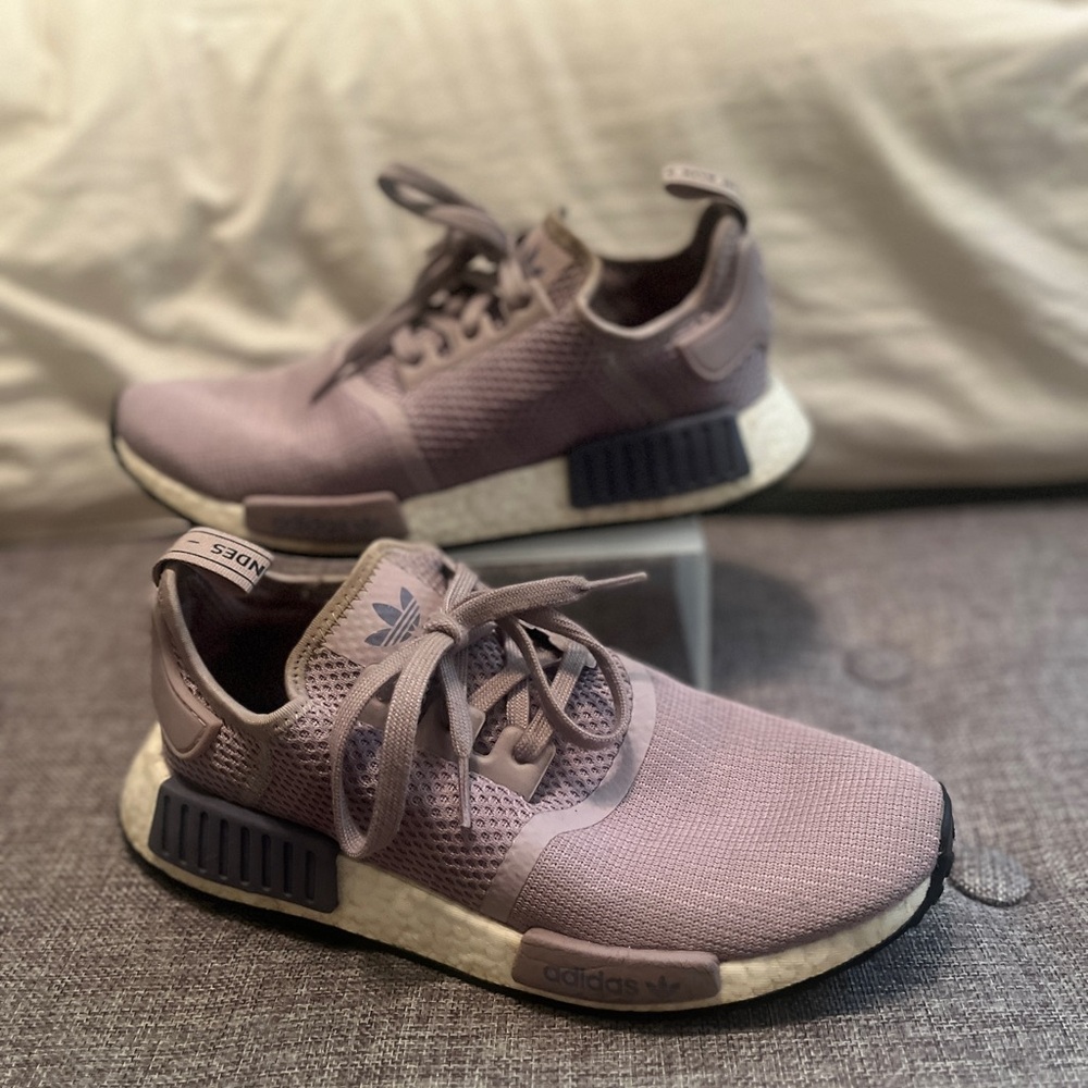 Adidas Lavender Athletic Shoes